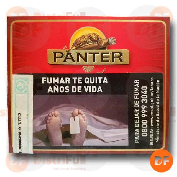 CIGARROS PANTER SEÑORITAS ROOD caja x 10