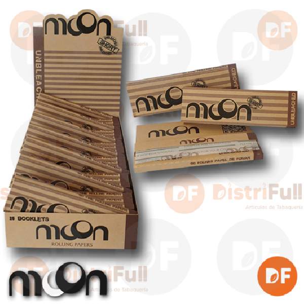 PAPEL MOON Nº8 UNBLEACHED x 50 (BROWN)