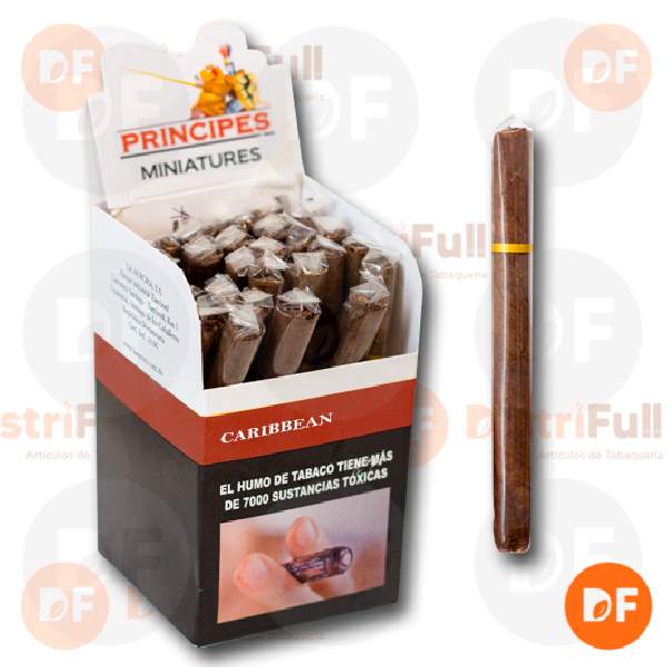 CIGARROS PRINCIPES MINIATURE CARIBBEAN (Ron) x 25