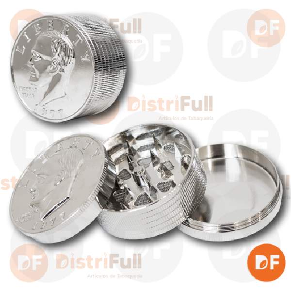 PICADOR METAL MONEDA GRANDE 3 PARTES