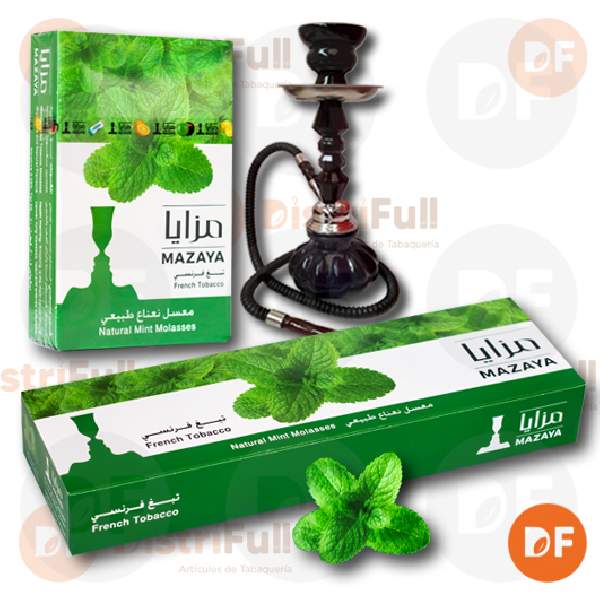 TABACO DE NARGHIL MAZAYA MINT x 50 gr.