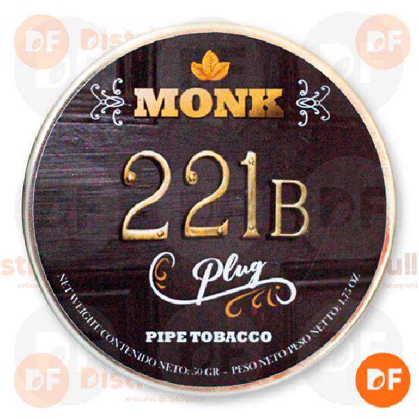 TABACO DE PIPA MONK BLENDS 221 B lata x 50 gr. 