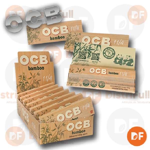 PAPEL OCB 1¼ BAMBOO x 50 