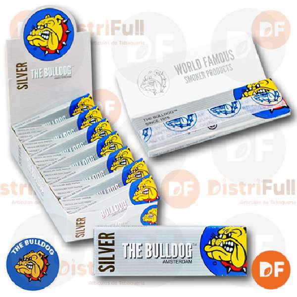 PAPEL THE BULLDOG Nº 8 SILVER (ultra fino) x 50