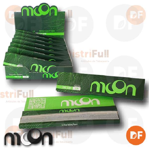 PAPEL MOON KS GREEN PURE HEMP x 40