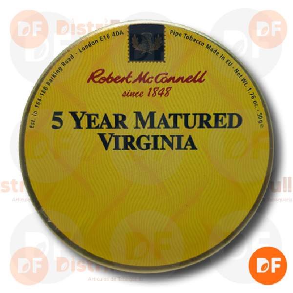 TABACO DE PIPA MC CONNELL 5 YEAR MATURED VIRGINIA x50g