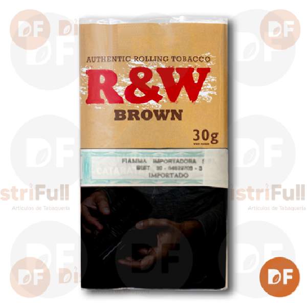 TABACO DE ARMAR R&W BROWN ORGANC x 30 gr.