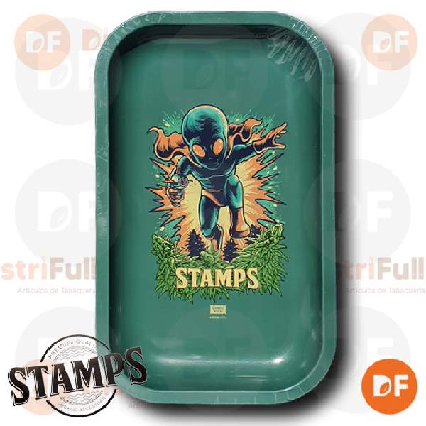 BANDEJA STAMPS METÁLICA SMALL ALIEN ST28