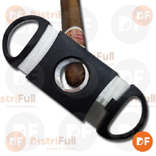 CORTA CIGARROS FARO PVC BLACK 02002