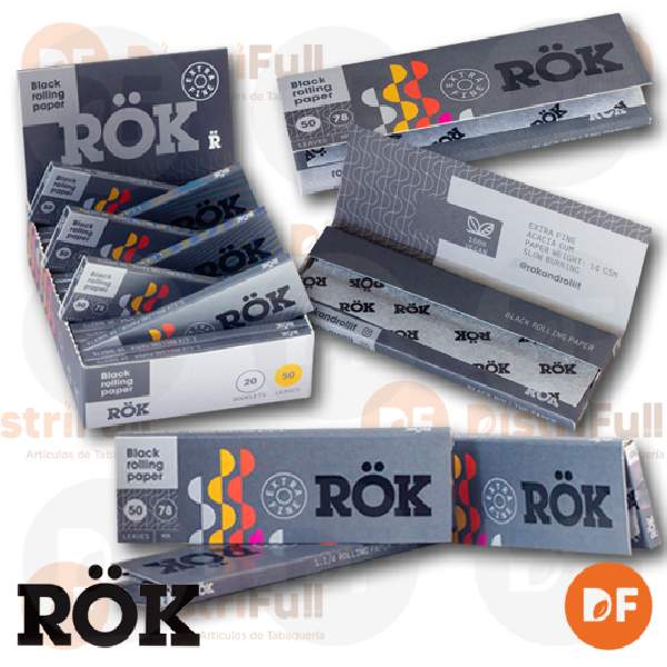 PAPEL RÖK 1¼ DARK x 50 (ROK014)