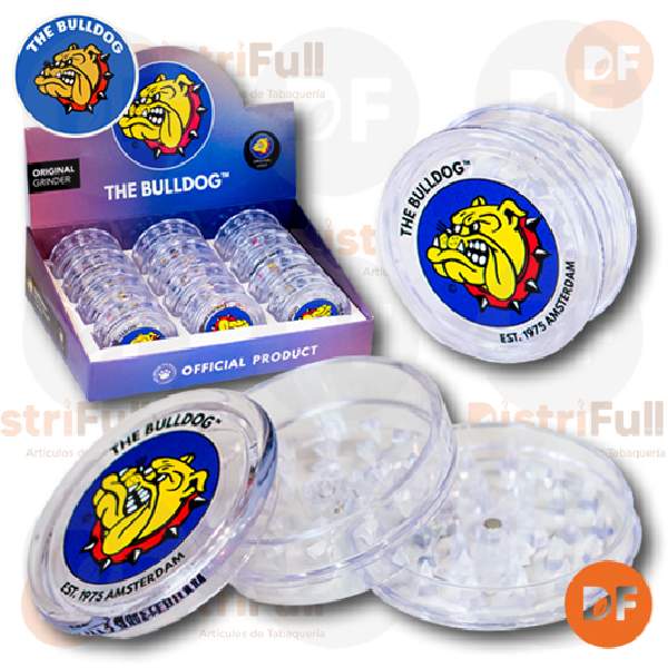 PICADOR ACRILICO THE BULLDOG TRANSPARENTE 3P