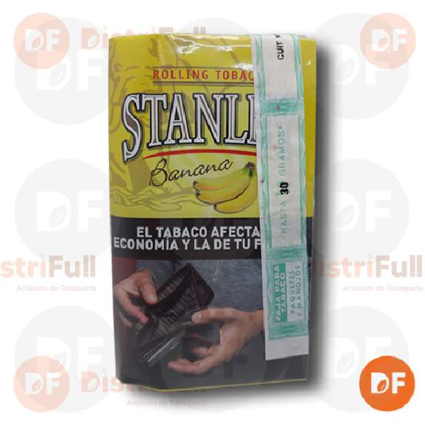 TABACO DE ARMAR STANLEY #8 BANANA x 30 gr.