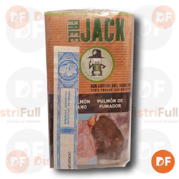 TABACO DE ARMAR FREE JACK NATURAL x 30 gr.