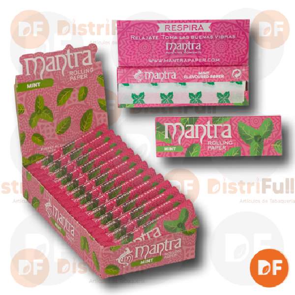 PAPEL MANTRA 1¼ MINT x 33