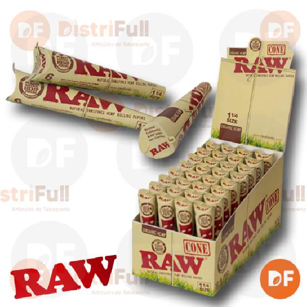 CONO RAW CONNES ORGANIC 1¼ x 6 