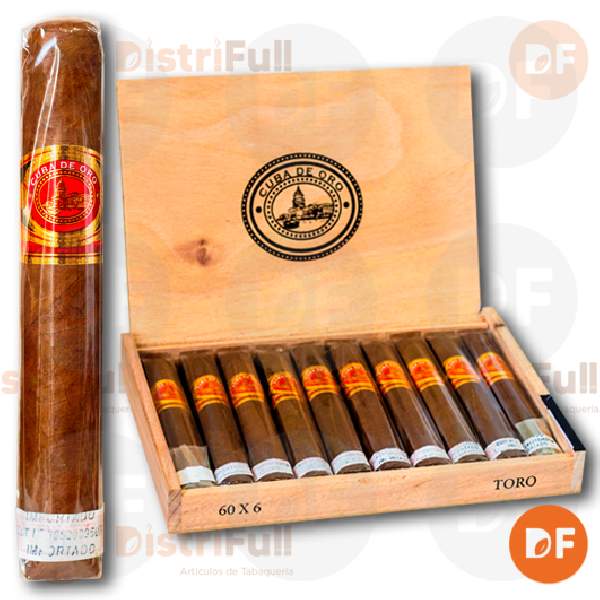 CIGARROS CUBANOS CUBA DE ORO TORO (60x6) x10 -CL004-