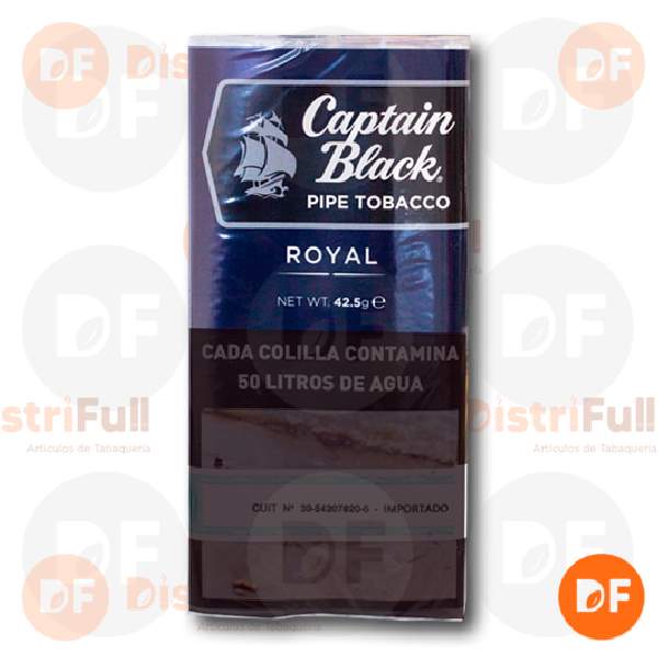 TABACO DE PIPA CAPTAIN BLACK ROYAL x 42,5