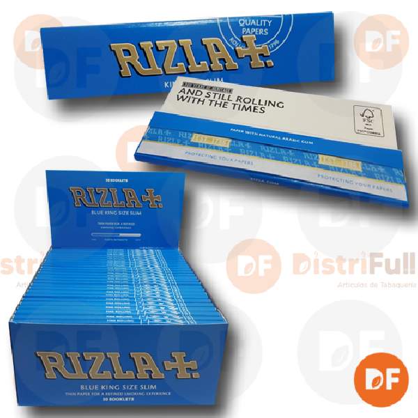 PAPEL RIZLA K.S. BLUE x 32