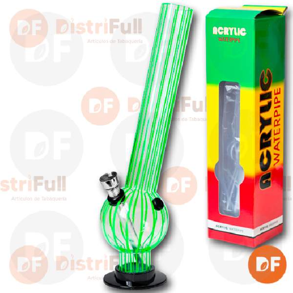 BONG ACRILICO RAYAS ESFERA 