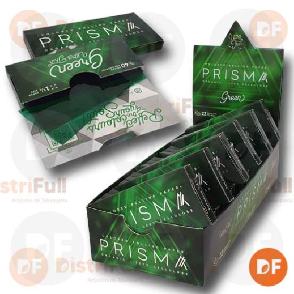 PAPEL PRISMA CELULOSA GREEN 1¼ x 40