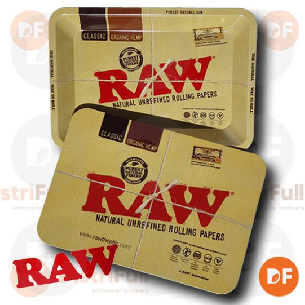 BANDEJA RAW METÁLICA MINI + COVER IMANTADO (2126+2128)