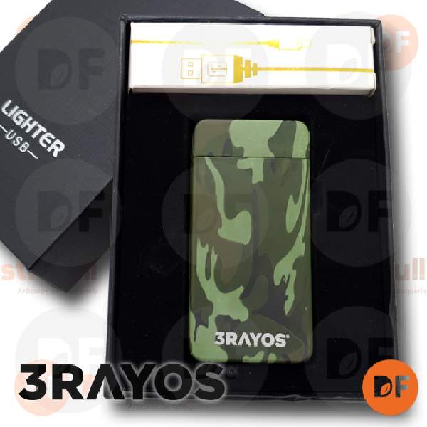 ENCENDEDOR 3RAYOS FUN CAMUFLADO MLT14