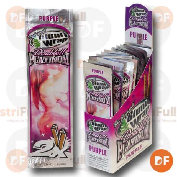 PAPEL BLUNT WRAP PURPLE x 2