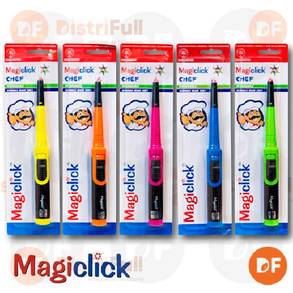 ENCENDEDOR MAGICLICK CHEF NEON x 1