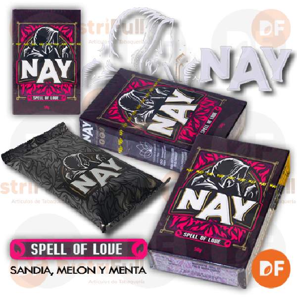 TABACO DE NARGHIL NAY SPELL OF LOVE x 50gr.