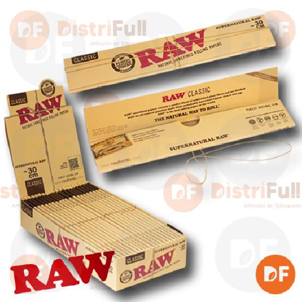 PAPEL RAW SUPERNATURAL CLASSIC 31 CM x 20