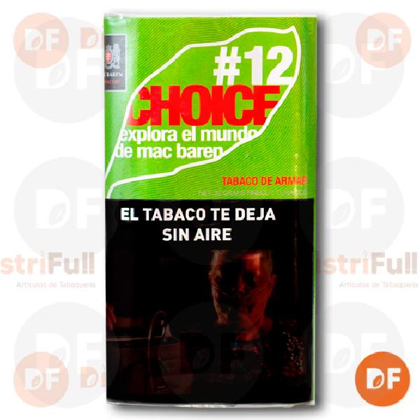 TABACO DE ARMAR MAC BAREN #12 APPLE CHOICE x 30 gr.