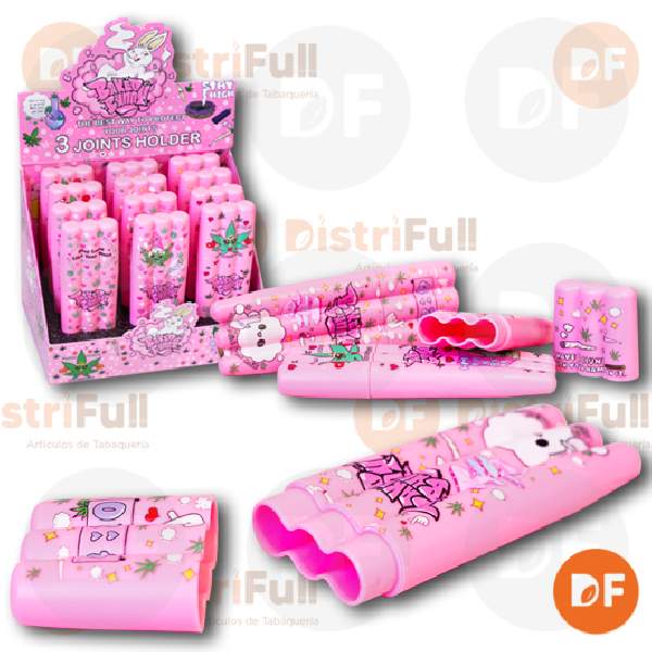 COME TUKA PINK BAKED BUNNY x 3 (AC621-BB)