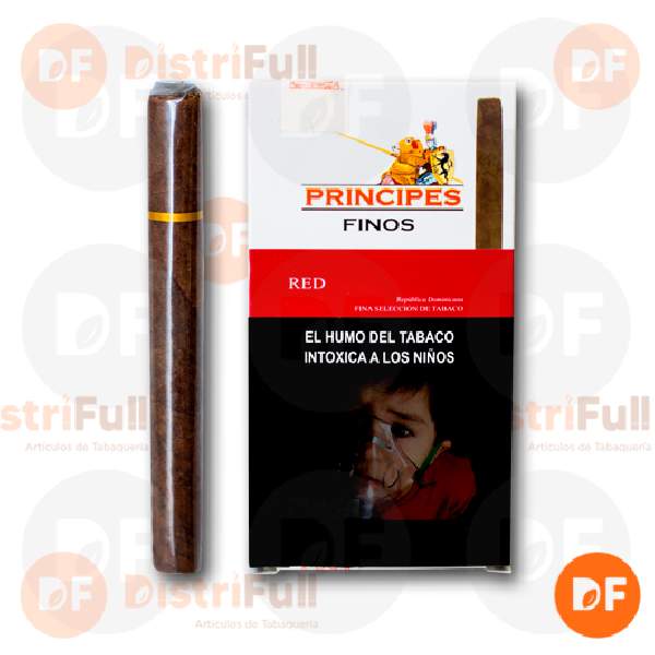 CIGARROS PRINCIPES FINOS RED (cherry) x 5