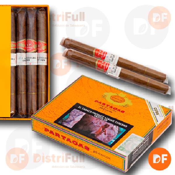 CIGARROS CUBANOS PARTAGAS CHICOS x 25