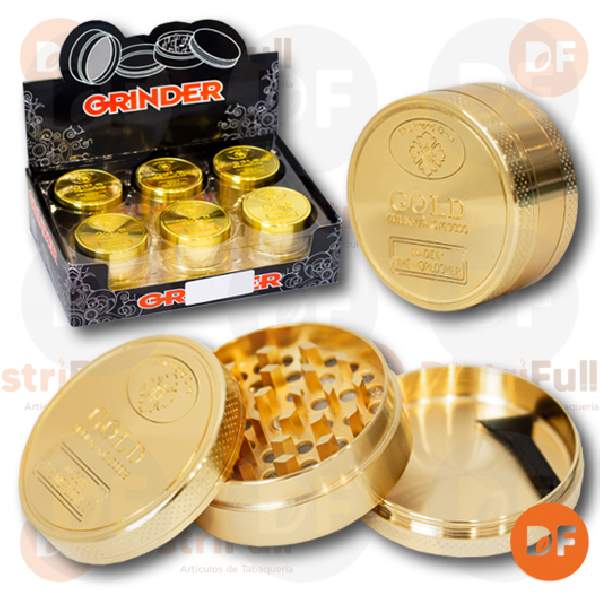 PICADOR METAL MONEDA GOLD GRANDE 3 PARTES