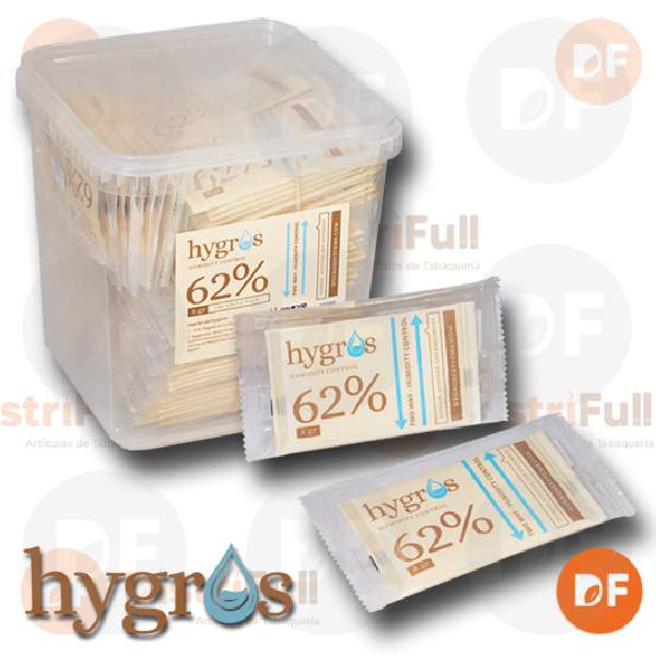 HYGROS HUMIDIPAK 62º x 8 gr.