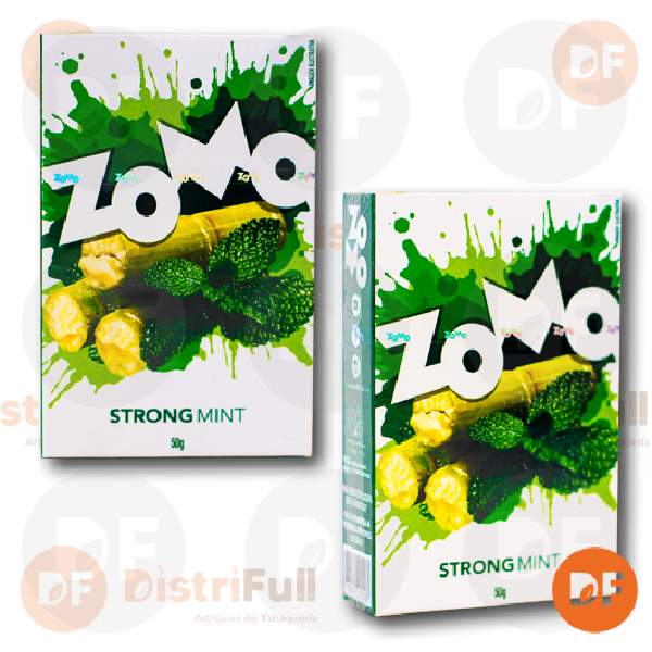 TABACO DE NARGHILA ZOMO STRONG MINT x 50 gr.