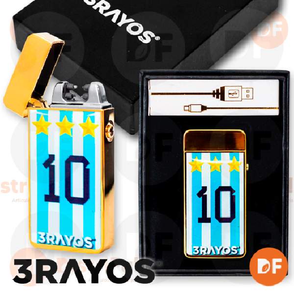 ENCENDEDOR 3RAYOS FUN SELECCIÓN *** DORADO (MLT14)