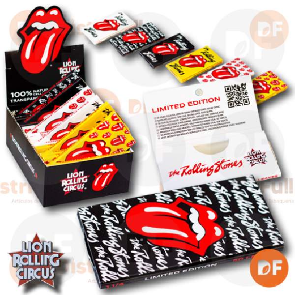 PAPEL LION ROLLING STONES CELULOSA 1¼ x 50  235