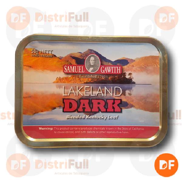 TABACO DE PIPA SAMUEL GAWITH LAKELAND DARK lata x 50 gr.