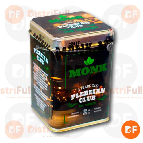 TABACO DE PIPA MONK BLENDS PLEBEIAN CLUB x 50 gr. 