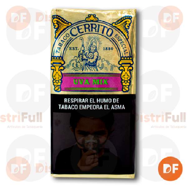 TABACO DE ARMAR CERRITO UVA MIX x 40 gr. MONTEPAZ