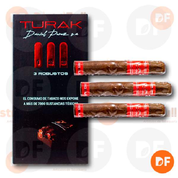 CIGARROS TURAK ROBUSTOS x 3