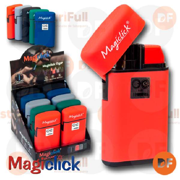 ENCENDEDOR MAGICLICK JET GOMA SOLIDO x 10