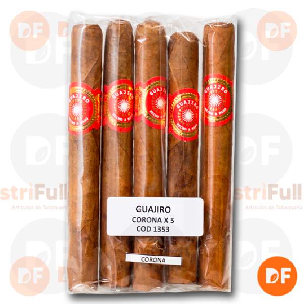 CIGARROS GUAJIRO CORONA x 5