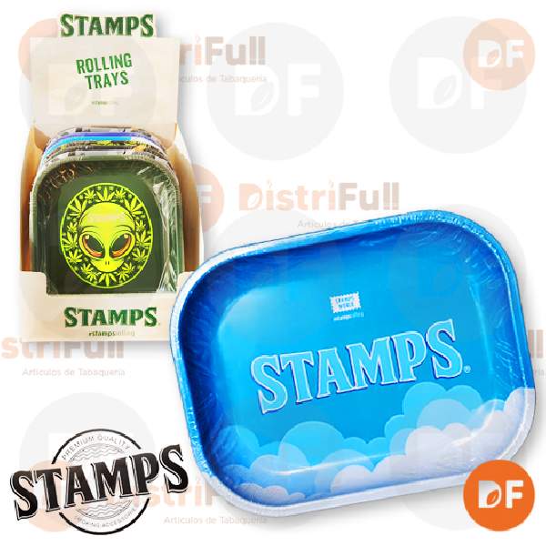 BANDEJA STAMPS METÁLICA MINI NUBES ST27