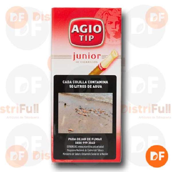 CIGARROS AGIO JUNIOR TIP x 10