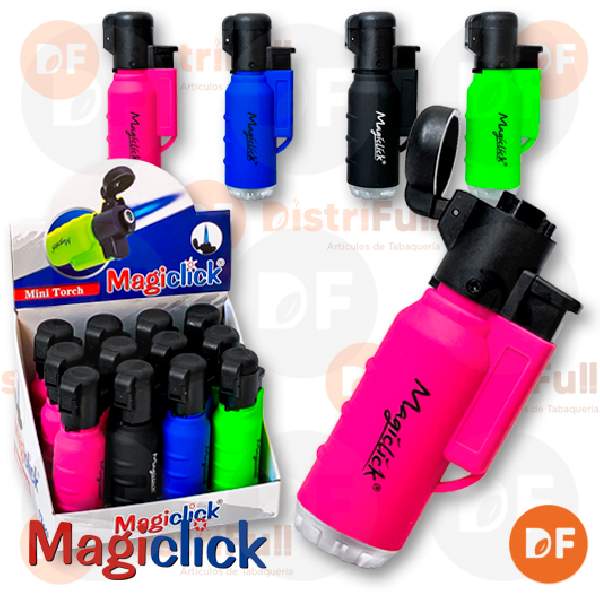 ENCENDEDOR MAGICLICK MINI TORCH SOLIDO GOMA x 12