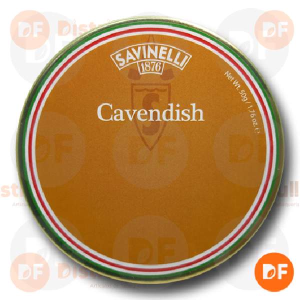 TABACO DE PIPA SAVINELLI CAVENDISH lata x 50 gr.