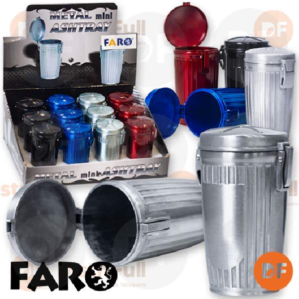 CENICERO FARO DE BOLSILLO METAL TACHO 